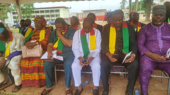 Serge Ondobo à la 7ème Croisade de prière 2026 aux côtés de Madame Minette Libom Li Likeng, Ministre des Postes et Télécommunications